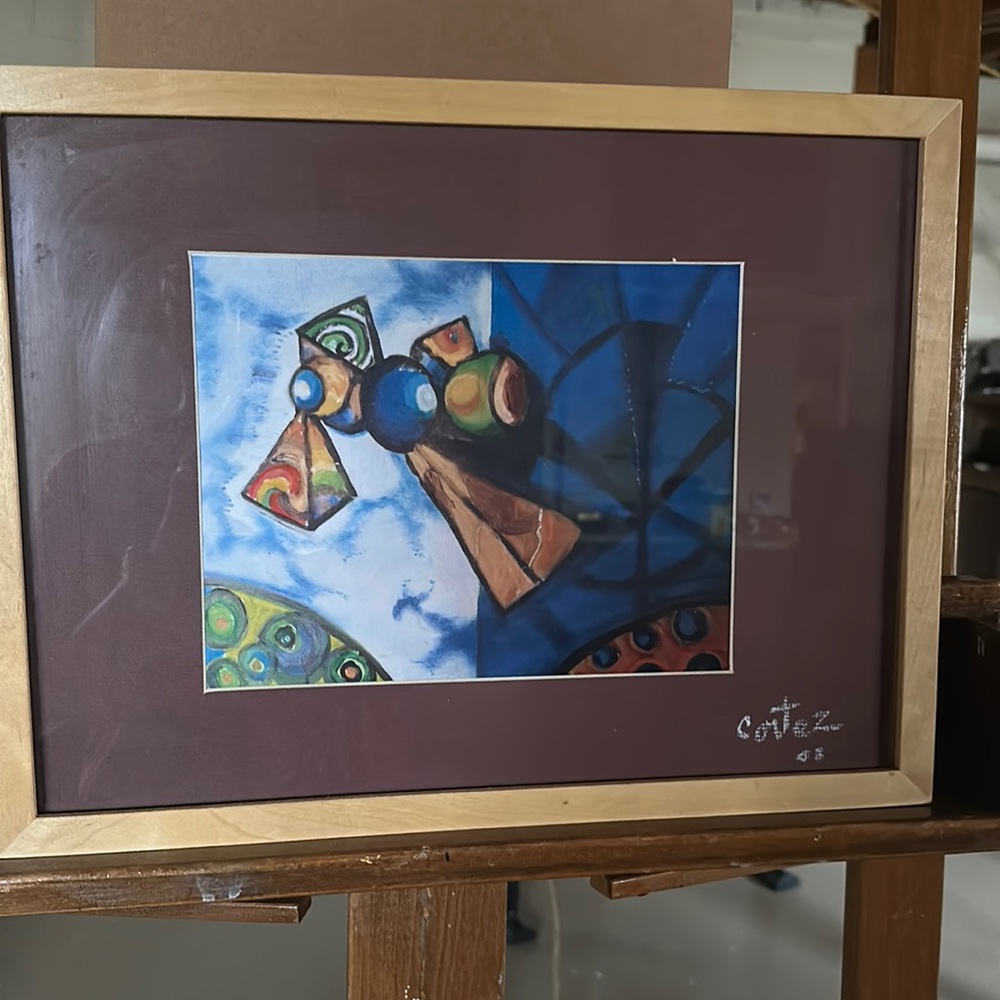 Very nice print the original was featured at the Museum of Science & Industry.